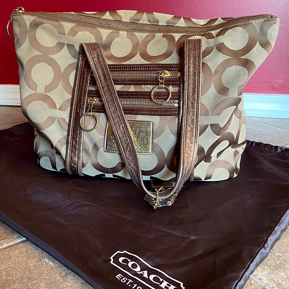 Coach Poppy Collection Hobo - Discontinued